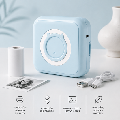 MIMOS™ – Mini Impresora Portátil Sin Tinta 📸