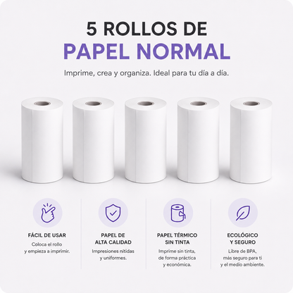 MIMOS™ – Mini Impresora Portátil Sin Tinta 📸